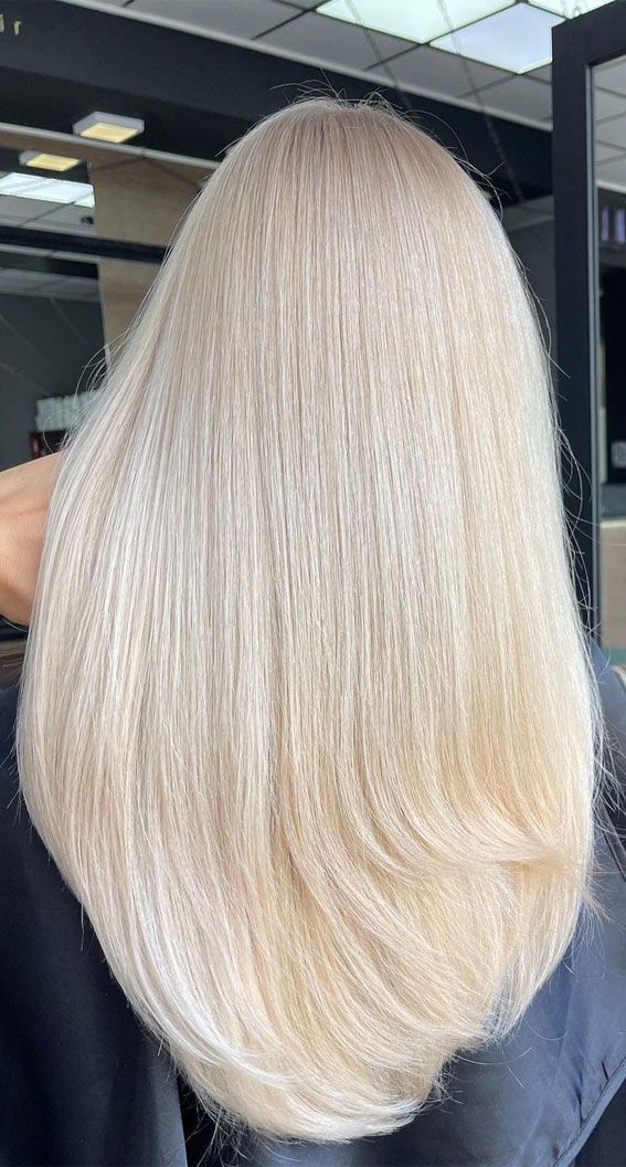 cool hair colours like blonde hair